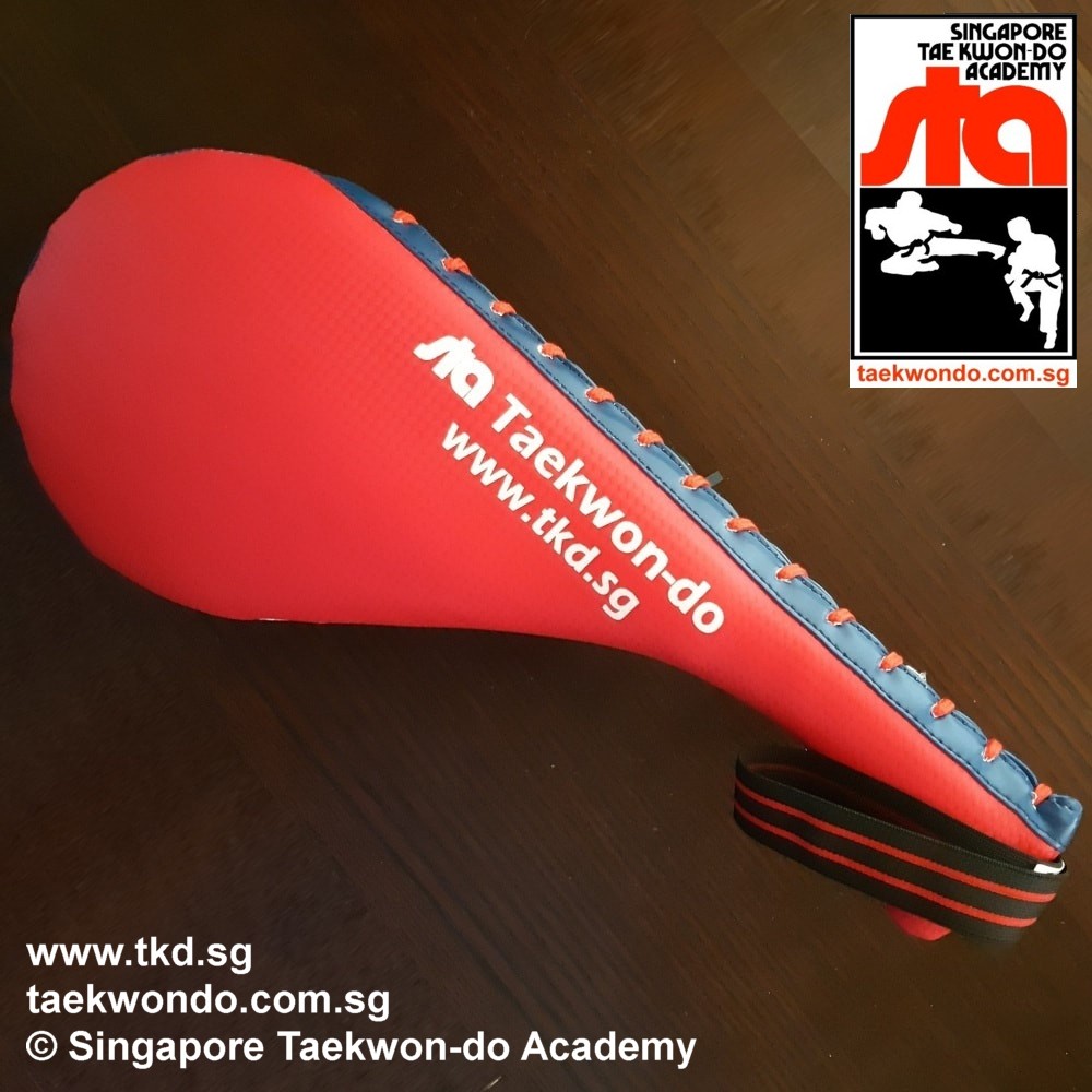 STA Hand Mitt Kicking Targets Singapore Taekwon-do Academy HQ Grandmaster BS Huan Taekwondo International TKD