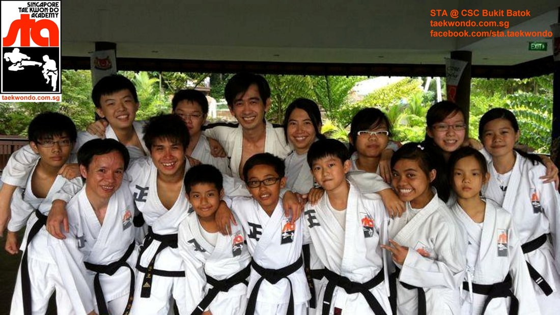Master Aaron Huan STA Bukit Batok CSC Black Belt Club Singapore Taekwondo Academy STA TKD