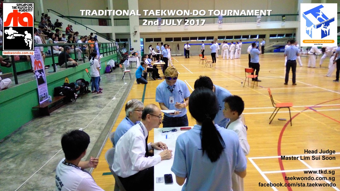 Head Judge Master Lim Sui Soon, Traditional Taekwon-do Tournament 2017